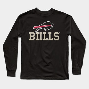 buffalo bills , buffalo mafia vector design Long Sleeve T-Shirt